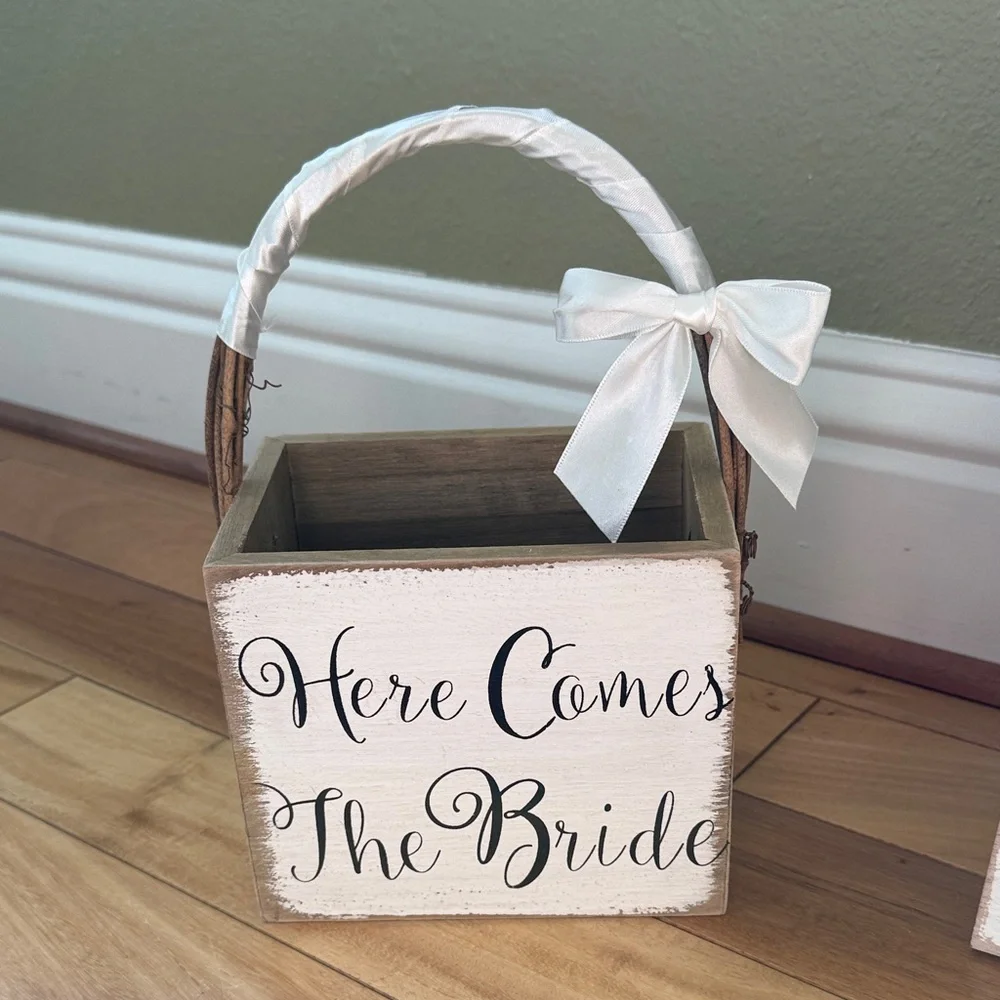 Rustic Wedding Sign Set - Picture 5 of 5
